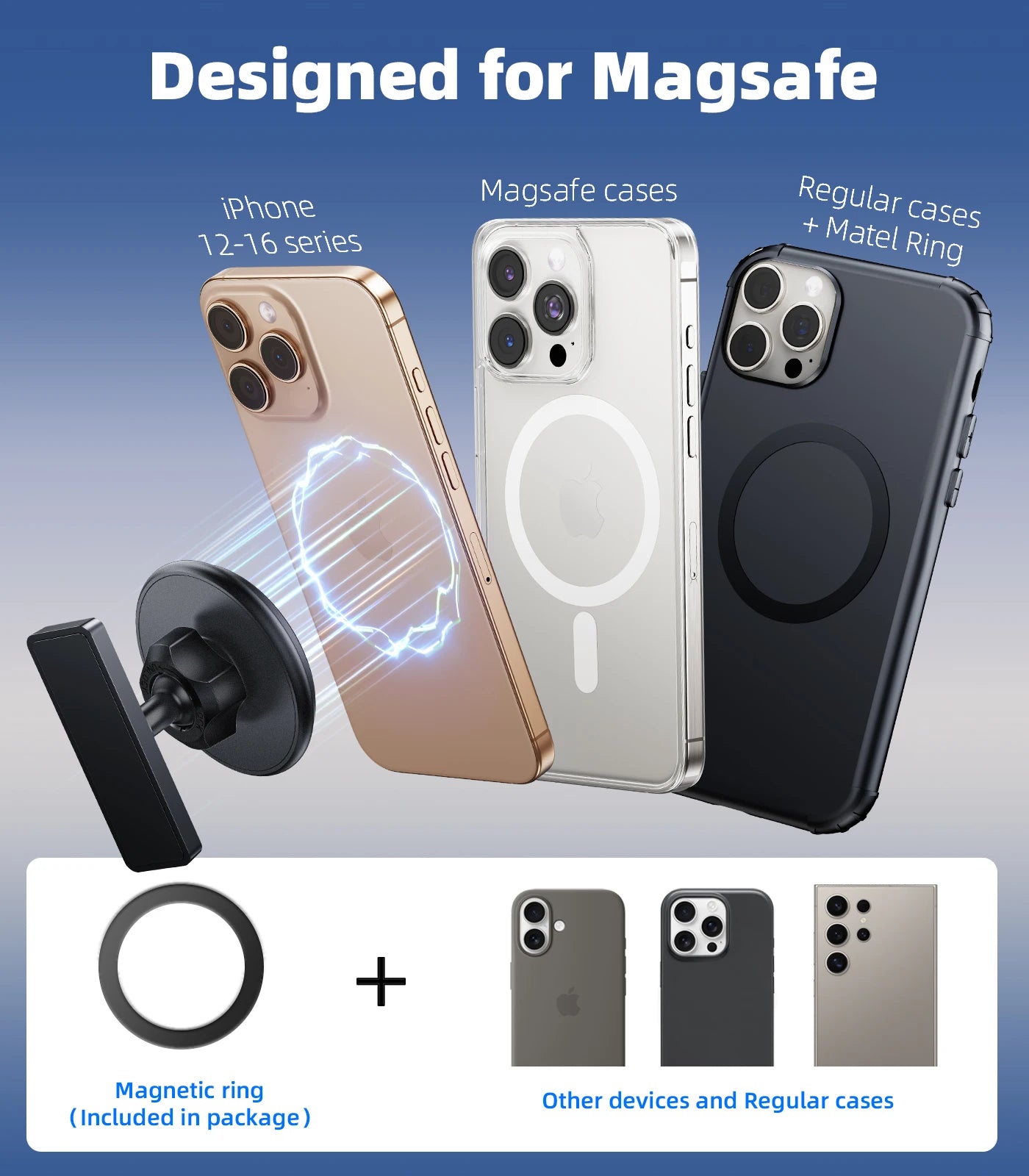 MagClip™ Golf Phone Mount