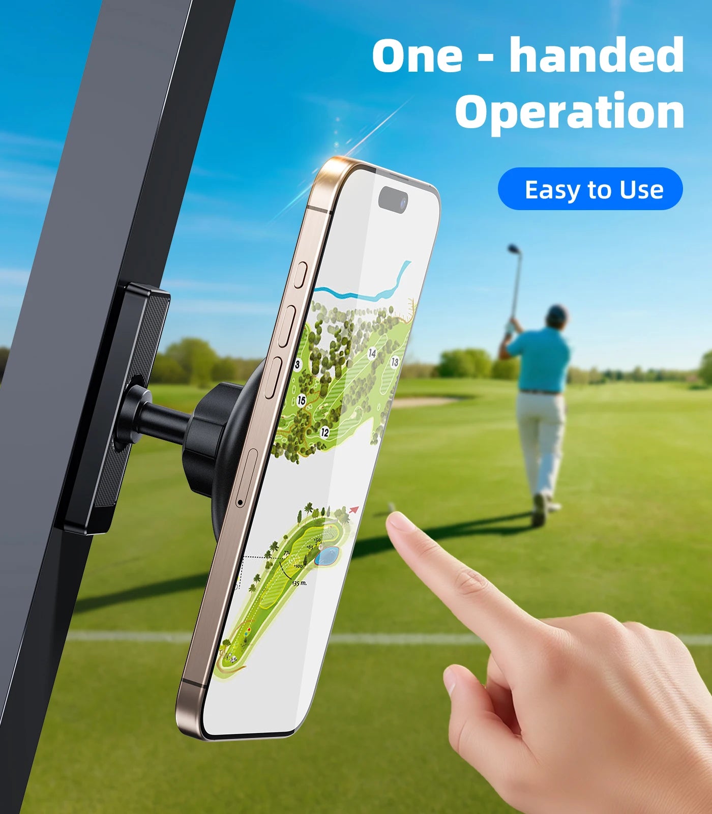 MagClip™ Golf Phone Mount